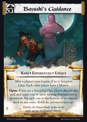 Bayushi's Guidance (Experienced)